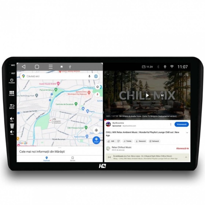 Navigatie Audi A3 S3 RS3 4GB RAM Android 13 Octacore Slot Sim 4G DSP GPS Wi-FI Carplay Android Auto USB Bluetooth Waze Touchscreen 9 inch