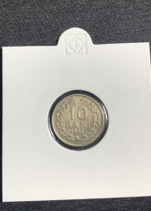 Moneda 10 bani 1955 RPR foto