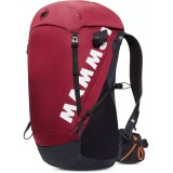 Rucsac Dama Mammut Ducan 24L Blood Red, Drumetie, Buzunare Laterale, Compatibil Hidratare, Husa Ploaie