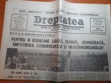 ziarul dreptatea 24 aprilie 1990-art &quot;Dupa 44 de ani,primul miting electoral..&quot;