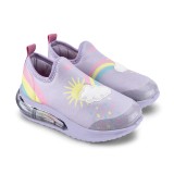 Pantofi Fete Bibi Space Wave 3.0 Rainbow 32 EU, Mov, BIBI Shoes