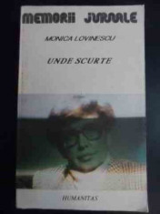 Unde Scurte Jurnal Indirect - Monica Lovinescu ,545031 foto