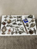 LOT MINIATURI ARGINT 800 - Diverse modele - 500g - Doar 4.5 lei/gr. !