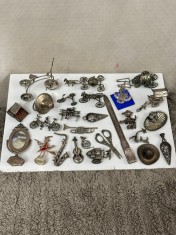 LOT MINIATURI ARGINT 800 - Diverse modele - 500g - Doar 4.5 lei/gr. !