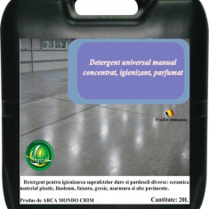 Detergent universal automat concentrant igienizant Arca Lux, Bidon 20L