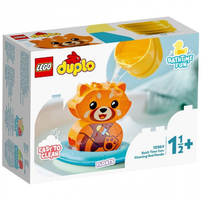 LEGO Duplo Distractie la baie Panda, 5 piese