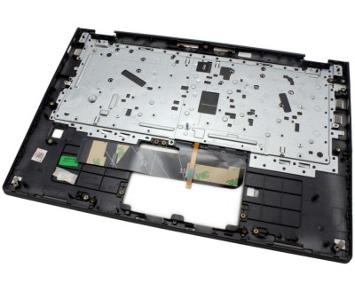 Tastatura Lenovo Neagra Yoga 530-14ARR cu Palmrest gri inchis iluminata backlit, Yoga 530-14IKB cu Palmrest foto