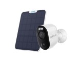 Camera WiFi Standalone 4K cu Panou Solar, Reolink Argus B350, 8MP Ultra HD, Alimentare Baterie Reincarcabila, Vedere Nocturna Color, Detectie Persoane