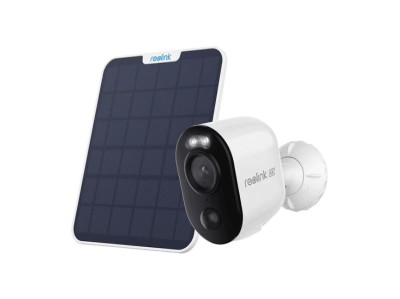 Camera WiFi Standalone 4K cu Panou Solar, Reolink Argus B350, 8MP Ultra HD, Alimentare Baterie Reincarcabila, Vedere Nocturna Color, Detectie Persoane foto