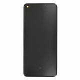 Ecran compatibil cu oppo a54 5g / a74 5g cu touchscreen si rama, black