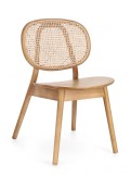 Cumpara ieftin Scaun lemn rattan natur Adolis 49x42x81 cm