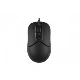 Mouse A4Tech FM12, 1200 DPI, 3 Butoane, Ambidextru, Negru