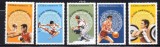 CUBA 1975, Sport, serie neuzata, MNH, Nestampilat