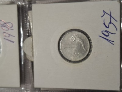 1 lira 1957 foto