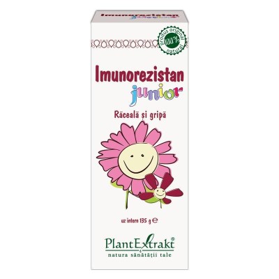Sirop Imunorezistent Junior 125ml PlantExtrakt foto