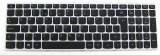 Tastatura Laptop, Lenovo, IdeaPad 500-15ISK, 500-15ACZ, 300-15ISK, 300-15IBR, 300-17ISK, iluminata, neagra, layout UK