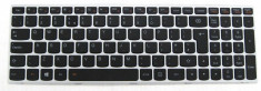 Tastatura Laptop, Lenovo, IdeaPad Z51-70, 500-15ACZ, 500-15ISK, 5N20H03540, iluminata, layout UK foto