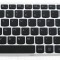 Tastatura Laptop, Lenovo, Flex 2 15, Flex 2 15D, B51-30, B51-35, B51-80, iluminata, neagra, layout UK