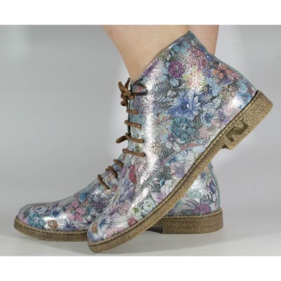 Ghete multicolore piele naturala - SGF03 foto