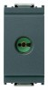 Vimar 17050 Priza modulara TV, 16A, 250V, 1P, gri antracit - 8007352028173