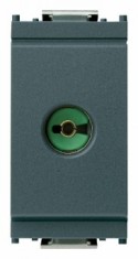 Vimar 17050 Priza modulara TV, 16A, 250V, 1P, gri antracit - 8007352028173