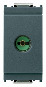 Vimar 17050 Priza modulara TV, 16A, 250V, 1P, gri antracit - 8007352028173 foto
