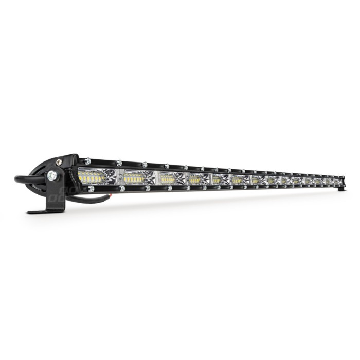 Proiector led bar model &quot;slim&quot; pentru off-road, atv, ssv, putere 378w, culoare 6500k, tensiune 9-36v, dimensiuni 1120 x 27 x 43 mm