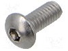 Surub M2,5, 6mm, O&amp;#355;el rezistent la acizi A4, pas filet 0,45, BOSSARD - 1727796