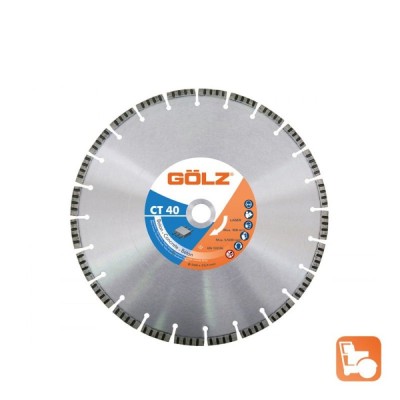Disc diamantat pentru beton Premium GOLZ CT 40-450, 450mm foto