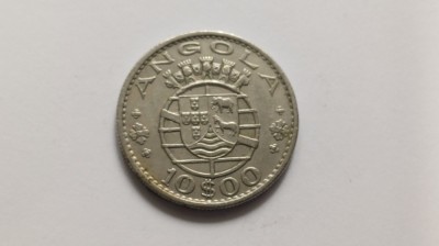 Angola-10 Escudos 1969 foto