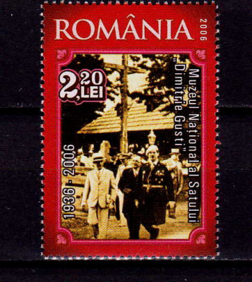 RO 2006 LP1721&amp;quot;Muzeul Satului Dimitrie Gusti/ Regele Carol II&amp;quot; , serie,MNH foto