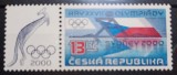 Cehia 2000 sport Olimpiada Sydney serie 1v + vigneta neștampilată