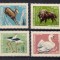 1968 - Fauna din rezervatii naturale, animale, serie neuzata