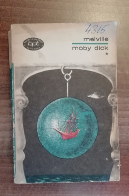 myh 47f - BPT 720, 721 - Melville - Moby Dick - 2 volume 2 - ed 1973 foto