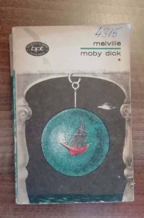 myh 47f - BPT 720, 721 - Melville - Moby Dick - 2 volume 2 - ed 1973