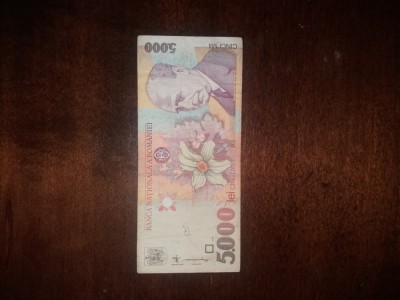 5000 lei 1998 foto