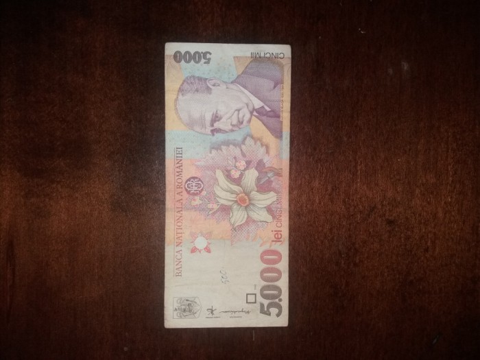 5000 lei 1998
