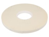 Bandă dublu adezivă albă 15mm x 33m x 1mm