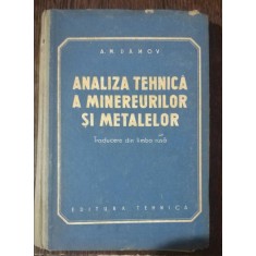 ANALIZA TEHNICA A MINEREUURILOR SI METALELOR - A.M.DAMOV