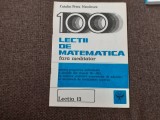 LECTII DE MATEMATICA FARA MEDITATOR LECTIA 13 CATALIN PETRU NICOLESCU