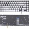 Tastatura Laptop, Asus, VivoBook Pro 15 K6502H, K6502HC, K6502HE, K6502V, K6502VJ, K6502VU, K6502VV, K6502Z, K6502ZC, K6502ZE, iluminata, argintie, la