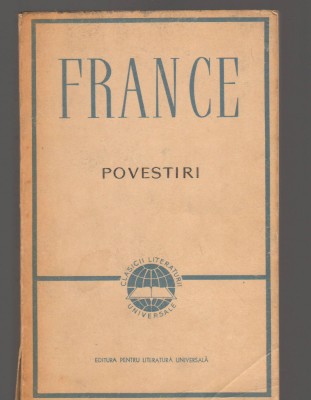 C9402 POVESTIRI - ANATOLE FRANCE foto
