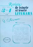 Revista de istorie si teorie literara. Iulie - Decembrie 1988