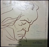 Disc Vinil 10 # Beethoven - Walter Gieseking- Sonata Nr.8 in C minor OP.13 - Electrecord - ECD 37