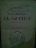 Iuliu Valaori - M. T. Ciceronis de amicitia dialogus