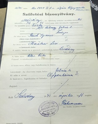 ACTE (3) - Act Unguresc - 1939 foto