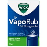 Unguent Rubefiant, Wick, VapoRub, Efect Adjuvant impotriva Simptomelor de Raceala si Tuse, 100gr