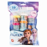 10 BORCANASE DE PLASTILINA FROZEN IN PUNGA DE PLASTIC SuperHeroes ToysZone, AS