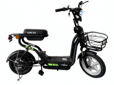 Bicicleta electrica, Scuter, Fara Permis, Cu Pedale, Voltarom SM - 220 W, autonomie 55 km foto