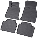 Set de 4 covorase cauciuc 3D stil tavita premium pentru BMW Seria 3 F30, F31, F35 2011-2019, Recambo